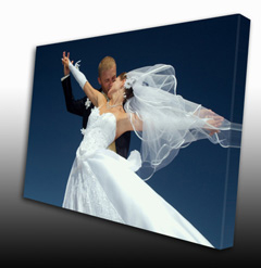Have your best wedding photographs enlarged and adorn your wall for generations 