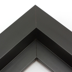 This large profile, L-shape floating canvas frame features a wide, 1.5 " face in a classic matte black finish.

Display your favourite gallery wrapped canvas Giclée print or painting with authentic, fine art style. This floating canvas frame is ideal for large and extra large images on thick (1.5 " deep) stretcher bars.

*Note: These solid wood, custom canvas floaters are for stretched canvas prints and paintings, and raised wood panels.