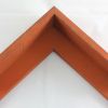 1-1/2  inch deep Bourbon Orange Country Colors Floater