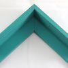 1-1/2  inch deep French Teal Country Colors Floater