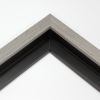 3/4 " deep Grey Stain Floater Frame