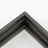 1-1/2 inch Black wood floater frame