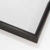 1/2 " Satin Black Metal frame