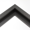 3/4 " deep Black Stain Floater Frame